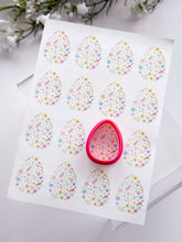 Load image into Gallery viewer, Transfer Paper 456 Floral Egg | Image Water Transfer