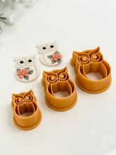 Load image into Gallery viewer, Owl Polymer Clay Cutter