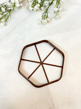 Load image into Gallery viewer, Hexagon Trinket Dish Polymer Clay Cutter
