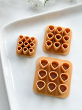 Load image into Gallery viewer, Chunky Drop Leaf Cluster Polymer Clay Cutters