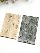 Load image into Gallery viewer, Wooden Pattern Rubber Texture Mat for Polymer Clay