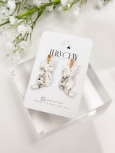 Load image into Gallery viewer, The Marble Cat Dangles (also in silver)