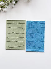 Load image into Gallery viewer, Ocean Waves Rubber Texture Mat for Polymer Clay