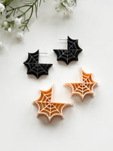 Load image into Gallery viewer, Spiderweb Hoop Halloween 2025 Polymer Clay Cutter