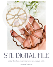 Load image into Gallery viewer, -STL Digital File- Daisy Trinket Dish Clay Cutter PCC1384