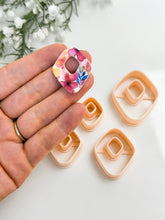 Load image into Gallery viewer, Rhombus Soft Donut Polymer Clay Cutter