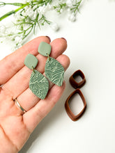 Load image into Gallery viewer, Rhombus Rounded Duo Dangle Polymer Clay Cutter
