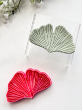 Load image into Gallery viewer, Ginkgo Trinket Dish/Coaster Clay Cutter
