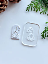 Load image into Gallery viewer, Gnome Festive Acrylic Texture Tile | Acrylic Embossing Stamp