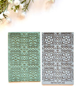 Load image into Gallery viewer, Ethnic Tile #2 Rubber Texture Mat for Polymer Clay