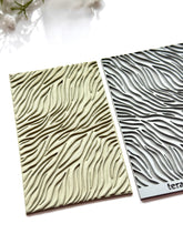 Load image into Gallery viewer, Zebra Print Rubber Texture Mat for Polymer Clay