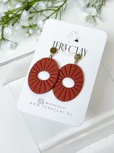 Load image into Gallery viewer, The Textured Oval Donuts in Terracotta