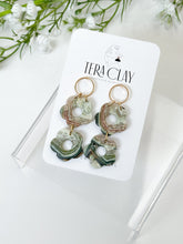Load image into Gallery viewer, The Agate Flower Dangles 01 (One-of-a-kind)