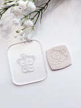 Load image into Gallery viewer, Koala Love Acrylic Texture Tile | Acrylic Embossing Stamp