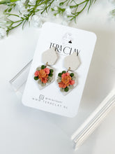 Load image into Gallery viewer, The Irregular Floral Hexagons (also in silver)