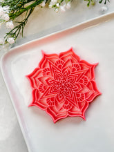 Load image into Gallery viewer, Mandala Trinket Dish Clay Cutter