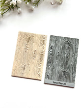 Load image into Gallery viewer, Wooden Pattern Rubber Texture Mat for Polymer Clay