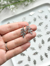 Load image into Gallery viewer, Real Platinum Plated Leafy Branch Charm Pendant | Nickel Free