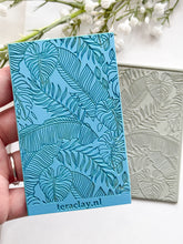 Load image into Gallery viewer, Tropical Paradise Rubber Texture Mat for Polymer Clay
