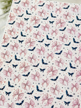 Load image into Gallery viewer, Transfer Paper Sheet 529 Coquette Bows & Bats | Image Water Transfer