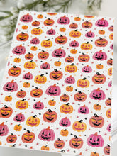 Load image into Gallery viewer, Transfer Paper Sheet 517 Jack-O'-Lantern Pumpkin | Image Water Transfer