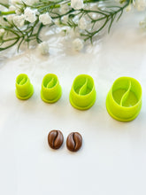 Load image into Gallery viewer, Coffee Bean Polymer Clay Cutter