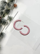 Load image into Gallery viewer, The Candy Cane Hoops