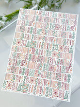 Load image into Gallery viewer, Transfer Paper 313 Colorful Aztec | Image Water Transfer