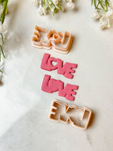 Load image into Gallery viewer, LOVE Polymer Clay Cutter