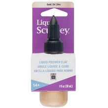 Load image into Gallery viewer, Liquid Sculpey - Gold 30ml/1oz
