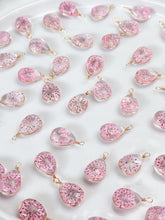 Load image into Gallery viewer, Dried Flower Glass Pendant Charm with One Hole