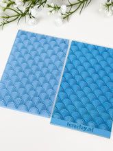 Load image into Gallery viewer, Art Deco Scallops Texture Mat for Polymer Clay