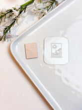 Load image into Gallery viewer, Sailboat Landscape Texture Tile | Acrylic Embossing Stamp