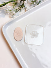 Load image into Gallery viewer, Cherry Blossom Flower Texture Tile | Acrylic Embossing Stamp