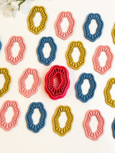 Load image into Gallery viewer, Boho Organic Wavy Donut Polymer Clay Cutter PCC1835