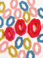 Load image into Gallery viewer, Boho Organic Wavy Donut Polymer Clay Cutter PCC1835