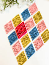 Load image into Gallery viewer, Boho Rhombus Polymer Clay Cutter PCC1836