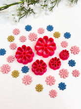 Load image into Gallery viewer, Cosmos Flower Detailed Polymer Clay Cutter PCC1838