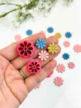 Load image into Gallery viewer, Cosmos Flower Detailed Polymer Clay Cutter PCC1838