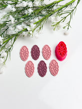 Load image into Gallery viewer, Boho Scalloped Oval Polymer Clay Cutter PCC1847
