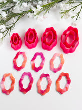 Load image into Gallery viewer, Organic Wavy Donut Polymer Clay Cutter PCC1839