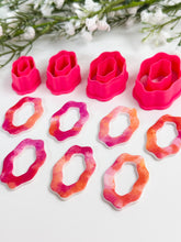 Load image into Gallery viewer, Organic Wavy Donut Polymer Clay Cutter PCC1839