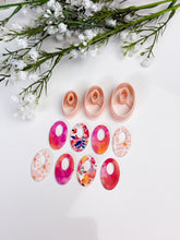Load image into Gallery viewer, Oval Donut Polymer Clay Cutter PCC1852