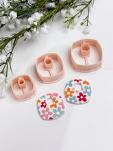 Load image into Gallery viewer, Chunky Square Donut with Drill Guides Polymer Clay Cutter PCC1853