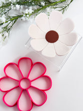 Load image into Gallery viewer, Cosmos Flower Trinket Dish/Coaster Clay Cutter PCC1856