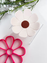 Load image into Gallery viewer, Cosmos Flower Trinket Dish/Coaster Clay Cutter PCC1856