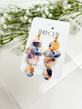 Load image into Gallery viewer, The Quadruple Abstract Dangles (also in silver)