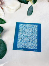 Load image into Gallery viewer, Large Leaves Silk Screen