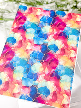 Load image into Gallery viewer, Transfer Paper 603 Abstract Rainbow | Image Water Transfer