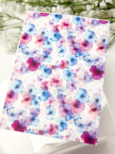 Load image into Gallery viewer, Transfer Paper 604 Watercolor Flowers | Image Water Transfer